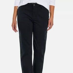 Ladies GAP Classic Twill Pants Size 10 Black GAP Pants